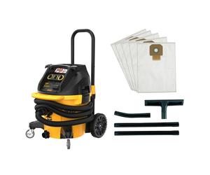 Kit d'extraction de poussière humide/sèche DEWALT 38 L Classe M DWV905MKIT