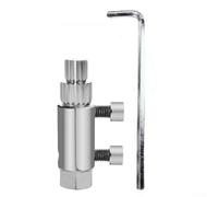 Kit d'extraction de vis pour boulons et tuyaux endommagés Outil essentiel pour les réparations domestiques et les tâches d'entretien (argenté)