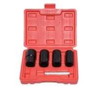 Kit d'extraction d'écrous de roue | Kit de 5 extracteurs de boulons avec accessoires inclus | Set de douilles extracteur de boulons - pour enlever