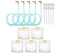 Kit d'extraction d'érable : de perçage avec brosse pour tubes, kit d'extraction de pieux en érable pour les amateurs débutants qui collectent, stockent et Fi