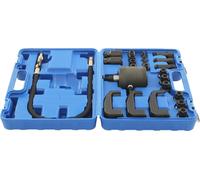 Kit d'extraction d'injecteur diesel, Opération pneumatique, Kit d'outils complet, bleu