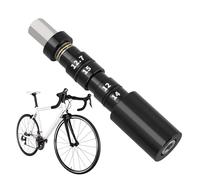 Kit d'extraction d'installation de bagues de choc : outil de presse compact en d'aluminium, adaptateur de roulement de suspension de vélo pour un travail de service précis | Proy