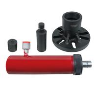 Juego de extractores universales de poleas con cilindro hidráulico, 4 pzs.