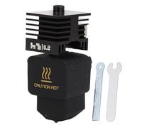 Kit d'extrémité chaude de buse en acier durci par la cheotime pour H2D A1, kit d'Hotend d'imprimante 3D 0,2 mm, kit de remplacement d'extrudeuse détachable avec bloc (0,2 mm)