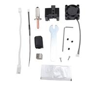 Kit d'extrémité chaude extrudeuse CheoTime pour x1, buse en acier durci 0,4 mm avec chauffage en céramique et ventilateur de sécurité, le tout dans un ensemble de remplacement