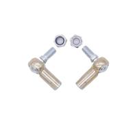 Kit d'extrémité de biellette de Direction, 1 Paire de rotule M8-M8 M10-M10, Compatible avec ATV électrique, 50CC Go Kart Karting Buggy Bike(Blue)