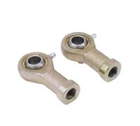 Kit d'extrémités de biellette de Direction 1 Paire 14 mm M14 Filetage Gauche et Droit Compatible avec VTT électrique 300 CC 400 CC Go Kart Buggy UTV Bike