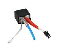 Kit d'extrudeuse avec buse de 0,4 mm pour Kobra 2, comprend une thermistance à bloc chauffant 24 V 60 W Tête d'impression en métal pour Kobra 2, 1,75 mm