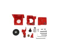 Kit d'extrudeuse de 1,75 mm pour montage V6 - Compatible avec chargeur de stock à couple élevé avec 3 supports de filament flexibles - Construction en plastique-métal (noir)