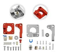 Kit d'extrudeuse en aluminium pour 3 Pro, extrudeuse métallique améliorée avec tension réglable pour 3 mises à niveau, compatible avec VAR (rouge)