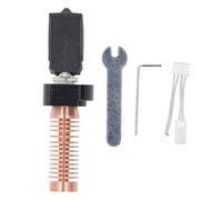 Kit d'extrudeuse Hotend, buse en acier trempé de 0.4mm et bloc chauffant de remplacement d'extrémité chaude pour imprimante 3D AD5M