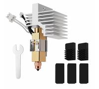 Kit d'extrudeuse Hotend Centauri Carbon Hotend 0,4 mm, en cuivre rouge, avec couvercle en silicone et nettoyant de buse pour Elegoo Centauri Carbon/Centauri Carbon 2 Hotend Accessoires d'imprimante 3D