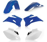 Kit d'habillage ACERBIS 6 pièces bleu/blanc pour YAMAHA YZ F