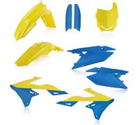 Kit d'habillage ACERBIS 9 pièces jaune/bleu pour SUZUKI RM-Z