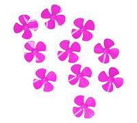 Kit D'hélice en Plastique ABS à 4 Lames de 60 Mm pour Jouets de Bricolage, Accessoires de Remplacement avec Trou de 2 Mm (Rose Rouge)