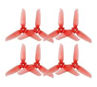 Kit d'hélices à démontage Rapide for Drone 5328S - 4/8 Ailes de Rechange for Combo FPV(Red Props 8pcs)
