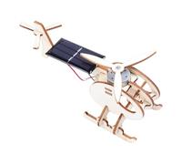 Kit d'Hélicoptère à Énergie Solaire,Jouet Éducatif d'Expérience Physique | Jeu de Construction pour Parents École Maison Collectionneurs