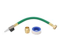 Kit d'hivernage pour camping-car, prise à connexion rapide à un tuyau d'arrosage de 3/4 po, raccord de robinet pour camping-car, bateau, camping-car, remorque de voyage, métal (Verte)