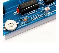 Kit d'horloge à monter soi-même alimenté par USB avec mode 12 heures et indicateur AM PM pour projets d'apprentissage STEM et loisirs (orange)