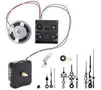 Kit d'horloge murale à quartz avec aiguilles de mouvement pour boîte à musique et haut-parleur