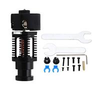 Kit d'Hotend de l'imprimante 3D Tous les outils d'extrudeuse en alliage en alliage en cuivre avec buse de 0,4 mm pour le remplacement du dragon de la série (Noir)
