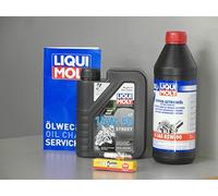 Kit d'huile d'entretien pour ATV Quad Aeon Cobra 220 - Avec service d'inspection et bougie