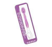 Kit d'hygiène dentaire miniature avec perles de libération de parfums et brosse à dents ergonomique antidérapante avec fil dentaire