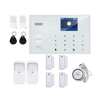 Kit di Alarme pour Maison sans Fil, G30 Tuya WiFi Système de sécurité d'alarme GSM Kit de mouvement du détecteur de mouvement Contrôle des applications de contrôle du système d'alarme sans fil(I)