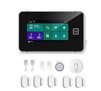 Kit di Alarme pour Maison sans Fil, G60B WiFi GSM Système d'alarme de sécurité cambrioleur à domicile Appliquer Détecteur de mouvement à distance(C)