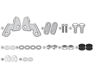 KIT DI ATTACCHI GIVI D1163KIT MONTAGGIO PARABREZZA 1163DT 1129D 1129DT PCX 2018