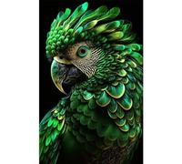 Kit Diamant 5D Perles AB Rondes 45x70 Cm à Faire Soi-Même bird peinture