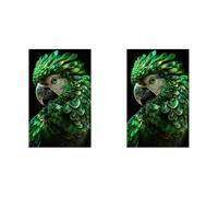 Kit Diamant 5D Perles AB Rondes 45x70 Cm à Faire Soi-Même bird peinture