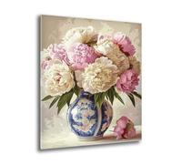 Kit Diamond Painting Adulte Enfant, Diamond Painting Usine Fleurs, Ronde Diamant Peinture Diamant Adulte Kits, Kit Broderie Enfant pour Chambre Murale Decoration, Cadeau de Détente 30x40 cm L-689