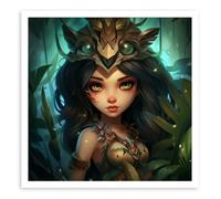 Kit diamond painting Elfe des bois 30 x 30 cm