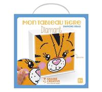Kit Diamond Painting - GRAINE CREATIVE - Tigre - Multicolore - A partir de 8 ans - Mixte