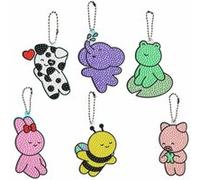 Kit Diamond Painting "Hangers Animals" - Rico Design(...) - Blanc Blanc