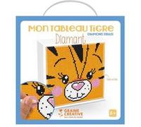Kit Diamond Painting - GRAINE CREATIVE - Tigre - Multicolore - A partir de 8 ans - Mixte