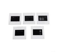 Kit Diffraction 5 50x50mm Fente Simple Double Kit Diffraction | Fente simple 0.05-0.2mm, double fente 0.05mm, plastique , pour idéal cours pour physique, analyse spectrale