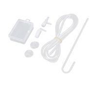 Kit diffuseur de CO2 atomiseur pour aquarium planté pour aquarium Créer du CO2 riche avec ventouses Tuyau de 1,2 m Pierre d'air Silencieux Chauffage Lumière Thermomètres gravier Sable Décorations