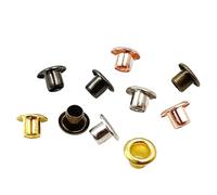 Kit d'œillets pneumatiques, 600 pièces, ensemble d'outils de poinçonnage métalliques for l'artisanat du cuir, chaussures, sacs ceinture, Installation vêtements(4.5mm)