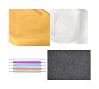 Kit d'impression à Chaud avec Feuille - pour Les âges avec Tapis en Feutre | Embossing sur Papier d'aluminium avec stylos, pour la Peinture, la Gravure de la décoration de la Maison et la