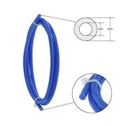 Kit d'imprimante 3D Tuyau de tuyau en PTFE 2 mètres pour filament de 1,75 mm avec coupe-tube en PTFE 2 raccords pneumatiques PC4-M6 2 raccords pneumatiques PC4-M10 bleu