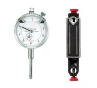 Kit d'indicateur de cadran de 0 à 2,5 cm | Broche en laiton en acier inoxydable avec base magnétique | Outil de mesure d'inspection pour laboratoire d'atelier (625-0460)