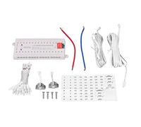 Kit D'induction de Lumière LED DC12V 24V, Contrôleur de Lumière de Marche D'escalier LED avec Capteur de Mouvement Intelligent avec 5 Niveaux de Luminosité, Kit D'induction de Corps Humain de 32 Bande