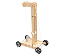 Kit d'ingénierie chariot - Build de jouets créatifs, kit mécanique simple | Outil scientifique interactif avec déplacement pour l'exploration des , projets pour les vacans