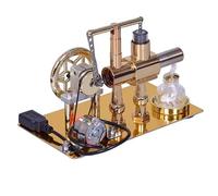 Kit D'ingénierie pour enfnts - Jouet d'expérimentation Scientifique avec Moteur pour enfnts | Petit Ensemble De Production Esthétique Industrielle pour Projets Scientifiques, Cour