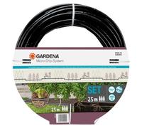 Kit d’initiation 25 m de tuyau à goutteurs incorporés et bouchon fin de ligne GARDENA 13502-26