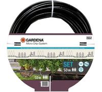 Kit d'initiation - GARDENA - 50 m de tuyau a goutteurs incorporés et bouchon fin de ligne