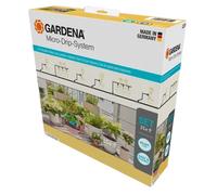 Kit d'initiation pour balcon avec goutteur réglable (15 plantes)