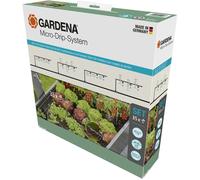 Gardena, Micro-irrigation, Système Micro-Drip Kit de plate-bande/parterre surélevé (35 plantes)